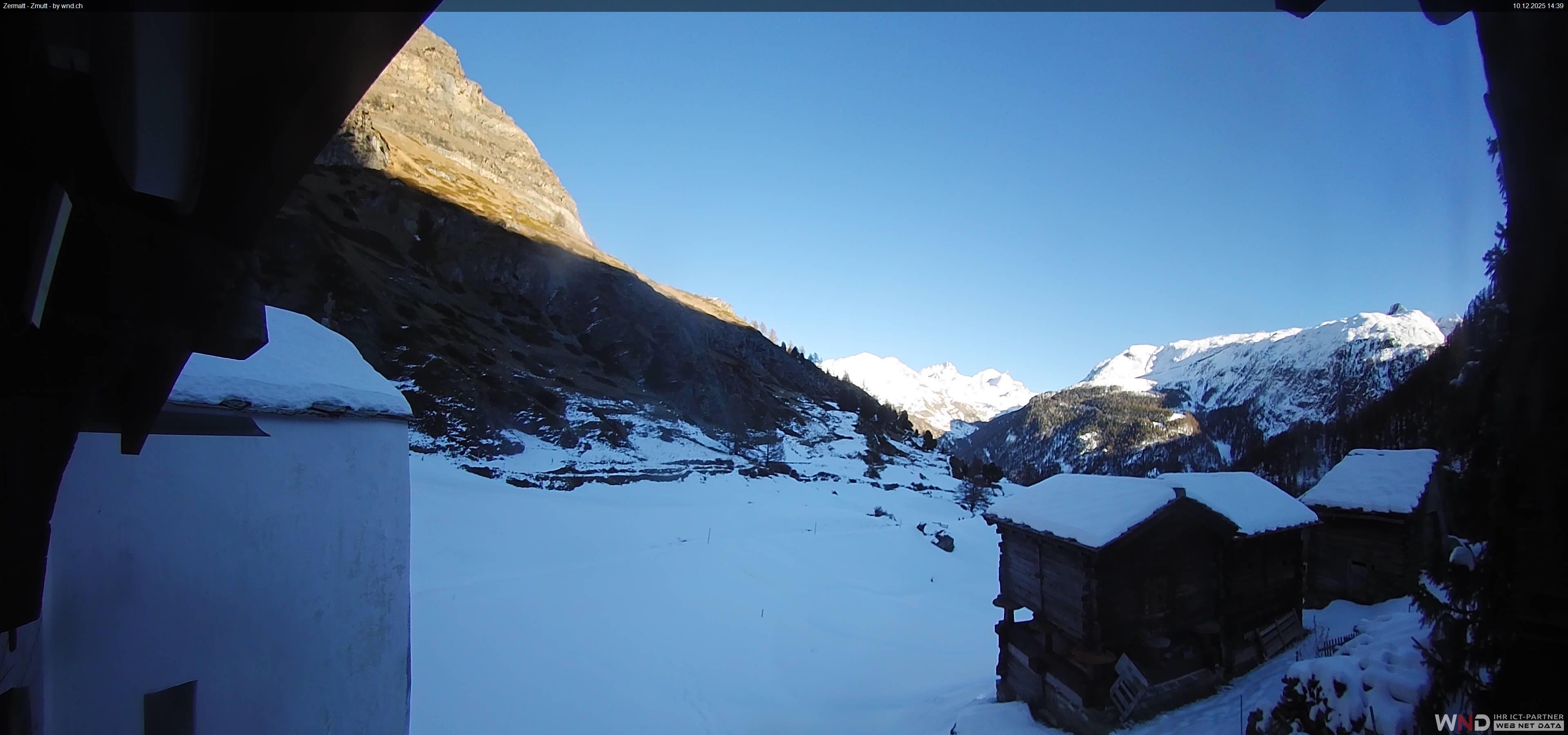 Zermatt: Webcam Z'Mutt Nord